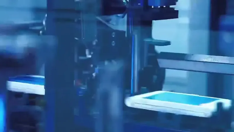 Automated electrolyte filling line for LiFePO4 cells